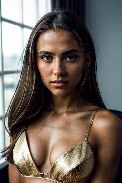 office woman stock image